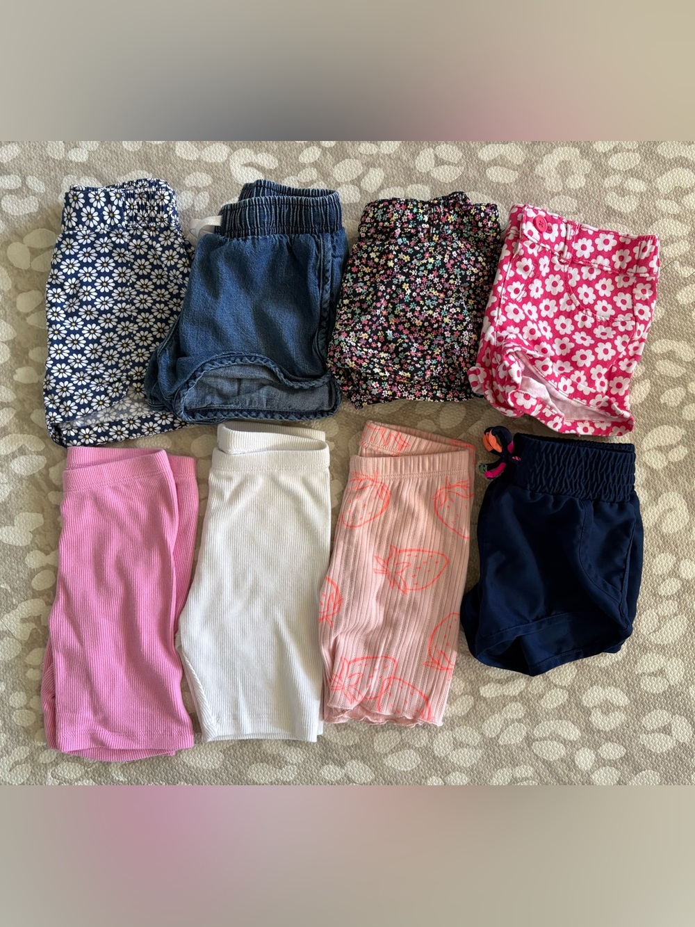 4T girls summer shorts